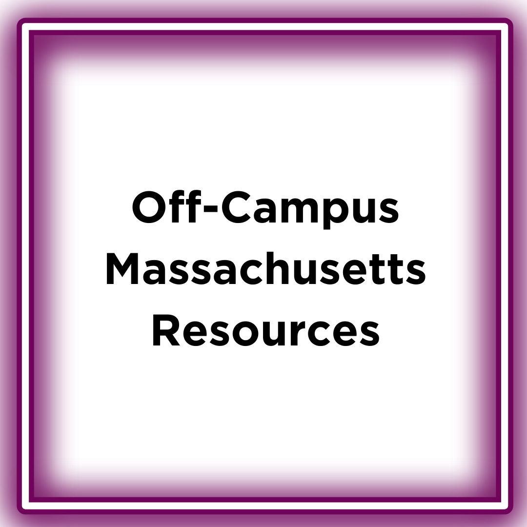 click for off-campus Massachusetts resources